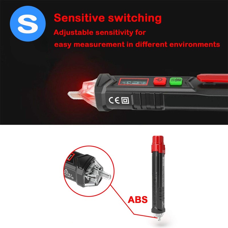 AUTENS Voltage Tester, Dual Non Contact AC Voltage Detector for