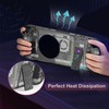 for Steam Deck Back Plate Heat Dissipation DIY Replacement Shell