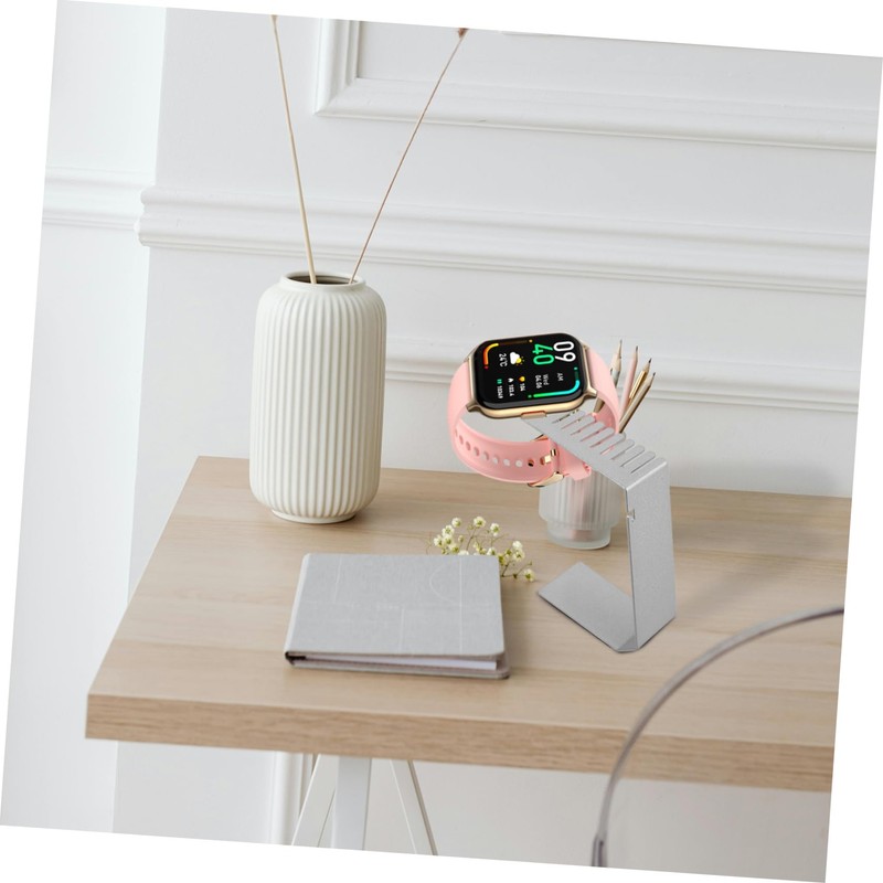 jojofuny Smartwatch Charging Dock and Strap Organizer Stable Cradle with