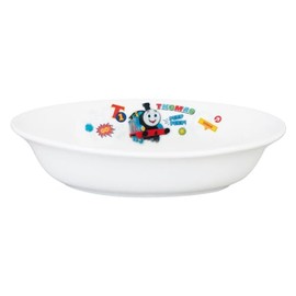 Thomas the Tank Engine 663113 Children's Tableware, Weaning Food, Children's Plate, Pot, Curry Plate, Approx. 7.1 x 5.1 inches (18 x 13 cm), GO Series Goods, Miscellaneous Goods, Made in Japan