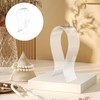 Gatuida Acrylic Headphone Stand Headset Holder Desktop Headphone Holder Universal