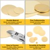 Sourcing Map 5Pcs H62 Brass Round Plates, 3.94" Dia x