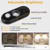 LED Motion Sensor Puck Lights, Rechargeable Under Cabinet Lighting, Dimmable