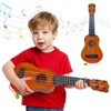 Kids Toy Ukulele Guitar,17 Inch Classical Guitar Musical Toy,4 Strings