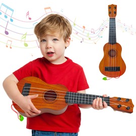 Kids Toy Ukulele Guitar,17 Inch Classical Guitar Musical Toy,4 Strings Guitar Ukulele Educational Learning Toy for Toddlers and Preschoolers