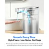 Touchless Automatic Liquid Soap Dispenser, Stainless Steel, Rechargeable