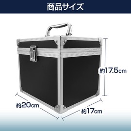 Attache Case Box for Magnetic Loader 35PT PSA Compatible Collection Storage Storage (Black)