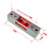 Bar type high-precision level, high-precision aluminum alloy metal adjustable level,