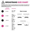 DREAM SLIM Activewear Breast Support Band No-Bounce Extra Sports Bras