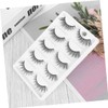 Healeved Thick Natural False Eyelashes Handmade Fiber Long Wide Soft