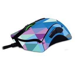 MightySkins Skin Compatible with Razer Deathadder Elite - Purple Kaleidoscope | Protective, Durable, and Unique Vinyl Decal wrap Cover | Easy to Apply, Remove, and Change Styles | Made in The USA