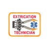 Extrication Technician Patch Embroidered EMS Paramedic EMT Medic Ext Tech