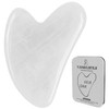 Gua Sha Stone Heart Shape - Guasha Face Massage for