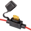 YUNPINGCAR Mini Blade Fuse Holder 18 Gauge Waterproof Pigtail Inline