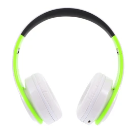 LABRIMP Over Ear Wireless Headset with Noise Cancelling Foldable Design Hours Talk Hours Standby Comfortable for Gaming and Travel Aux Compatible