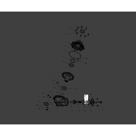 Polaris Ranger Retaining Ring, Genuine OEM Part 3233699, Qty 1