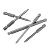 Mesee 5 PCS Metric Ball End Hex Head Screwdriver Bits