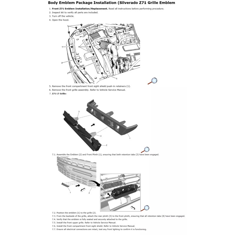 GM Auto Black Red Doors 2500HD Tailgate Silverado Fender &