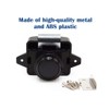 Abiyou 3 x Cabinet Lock Catch, Button Drawer Lock, Push