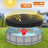 Poolergetic 24FT Round Pool Cover, Heavy Duty Pool Covers for