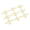 100pcs Paper Clips Prevent Slip Cute Animal Shaped Decorative Metal