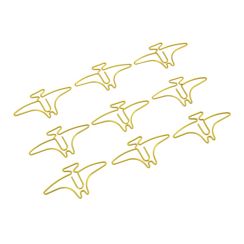 100pcs Paper Clips Prevent Slip Cute Animal Shaped Decorative Metal