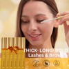 Eyelash & Eyebrow Enhancer Serum, 6 Counts Natural Ingredients Serum