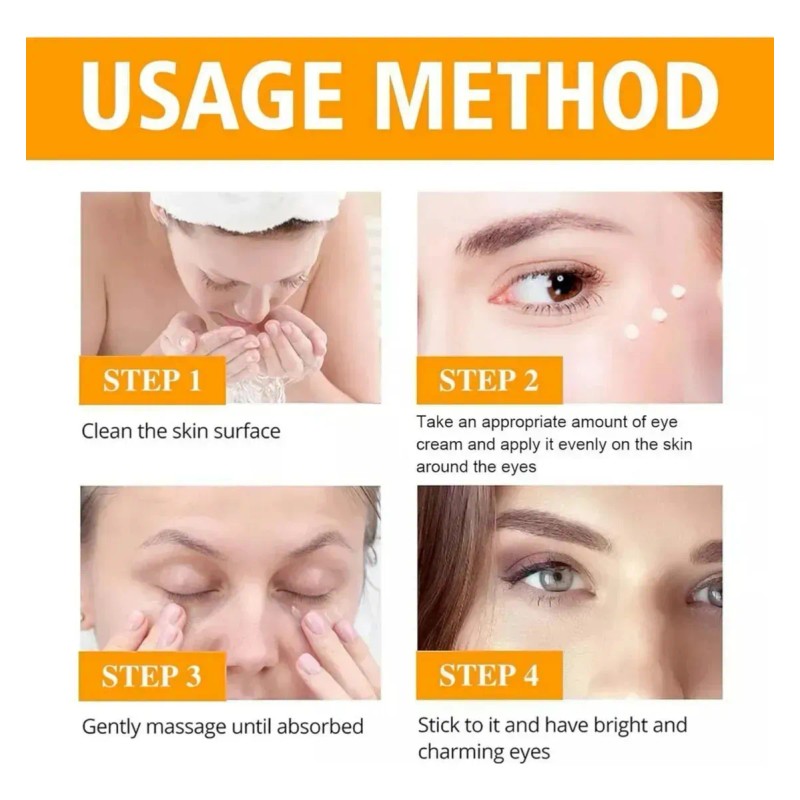 Crema Reafirmante Para Ojos Con Péptidos 5d, Para Ojeras E