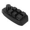 Mini Keypad 6 Keys 1 Knob Red Switch Mechanical Plug