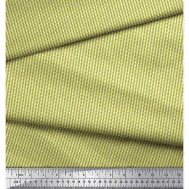 Soimoi Poly Georgette Fabric Triangle Small Fabric Prints by metre 42 Inch Wide