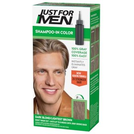 Just For Men Shampoo-In Hair Color Dark Blond # 15 for Men - 1 Application Hair Color