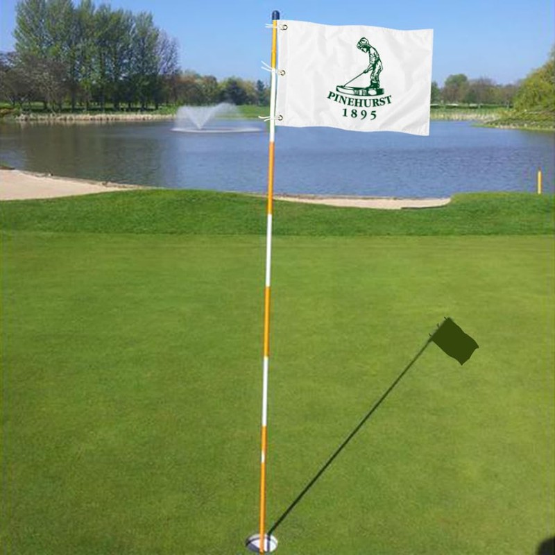 2BUT Pinehurst Golf Club Golf Pin PGA Flag Practic Putting