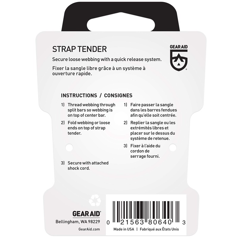 Gear Aid Strap Tender For 1” Webbing