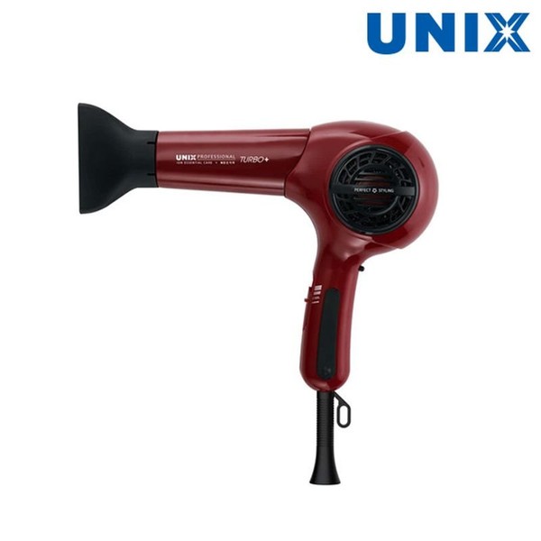 UNIX Turbo Dryer UN-A1330N Red Professional 1650W Domestic Production, Single Option