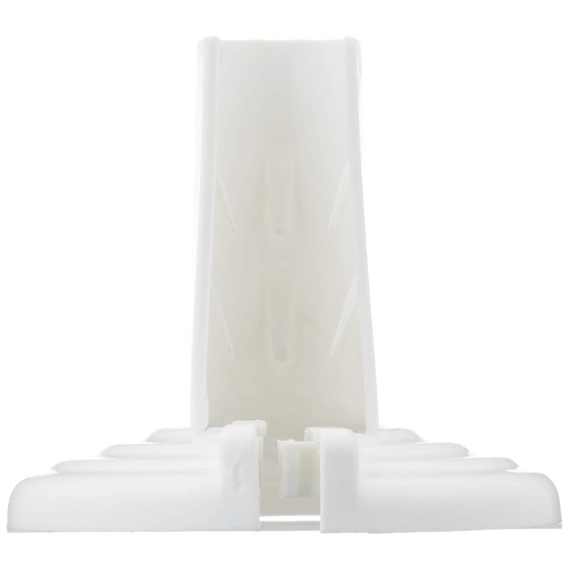 Universal 2-Piece Chains White plastic with Rohrabdeckung