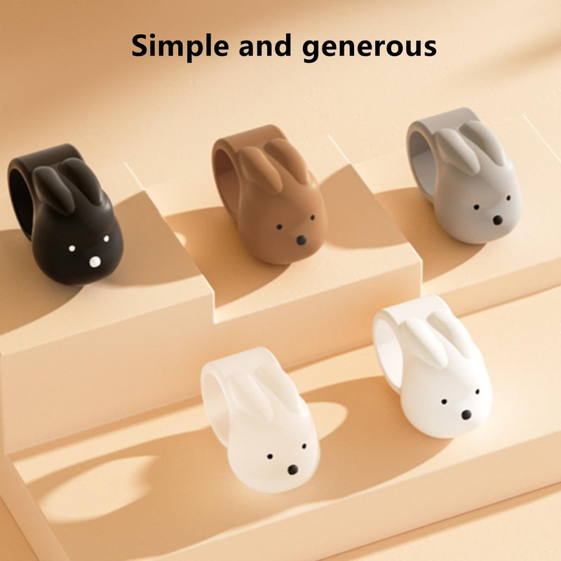 2 Pcs Door Handle Stopper, Silicone Door Bumper Protector Soft