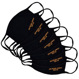 USS Michael Murphy DDG-112 Adult Black Face Mask Arleigh Burke Class Guided Missile Destroyer