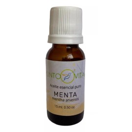 Punto Vital Aceite Esencial Menta, 100% Puro, Aromaterapia, 15ml