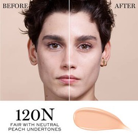 LANCOME Teint Idole Ultra Wear Care & Glow Foundation with Hyaluronic Acid - 120N - Fair with Neutral Peach Undertones