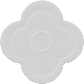 Ekena Millwork ROSC080X080BONUF 8" W x 8" H x 5/8" D Jumbo Bonney Flower Rosette, White