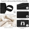 Large Corduroy Pencil Pouch for Teen Students, Aesthetic Stationery Pen