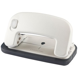 Max DP-12/W Hole Punch, Chiffon Punch, 2 Holes, 12 Pieces, White