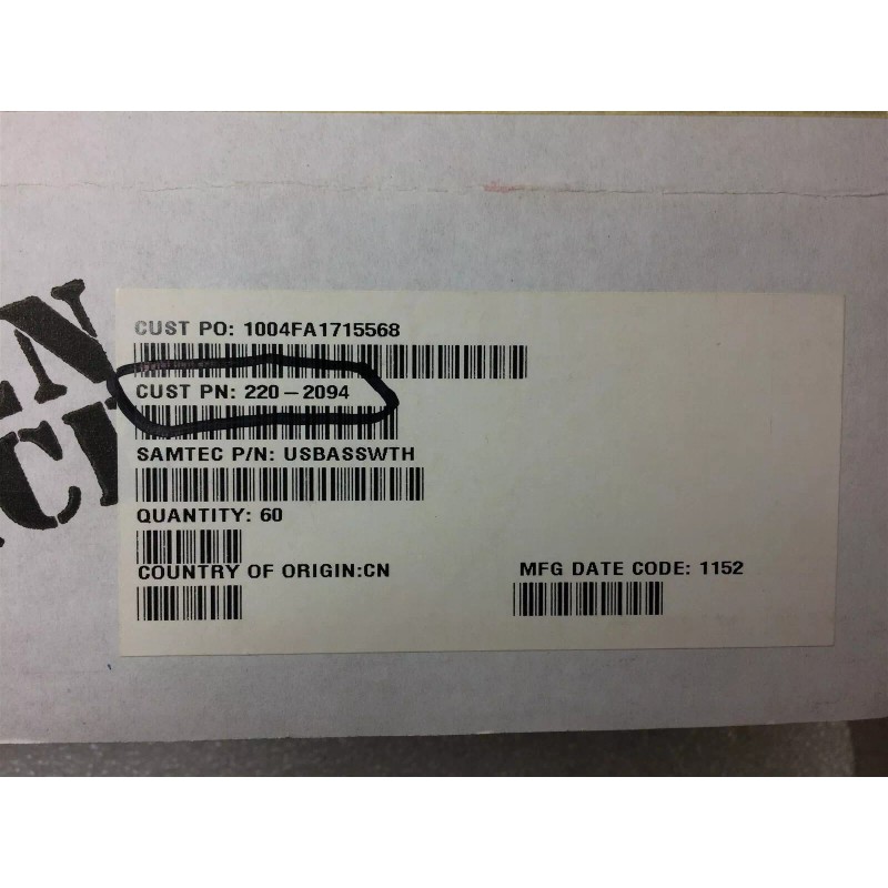 SAMTEC USB-A-S-S-W-TH SAMTEC Conn USB 2.0 Type A RCP 4