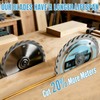 KEENTECH 3-3/8 Inch Circular Saw Blade 36T by 15MM Bore