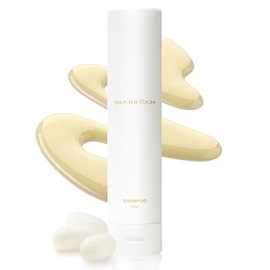 SILK THE RICH Champú, champú hidratante y reparador para el cabello para mujeres y hombres, hidratante para cabello seco, dañado, teñido y sin sulfato