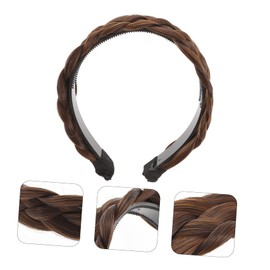 Baluue Wig Hairband for Women Braid Design Headband Comfortable and Stretchable for Daily Wear Parties and Casual Occasions