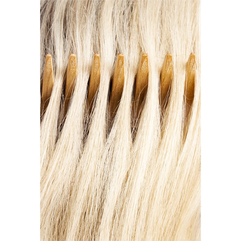 REMOS Wooden comb made of local beech wood antistatic -