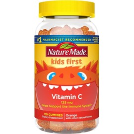 Nature Made Gluten-Free Kids First Vitamin C Dietary Supplement, 110-Gummies