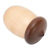 Acorn Shaped Toothpick Container 8cm Height Rounded Structure Eco Friendly