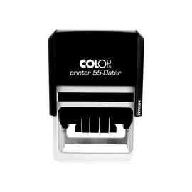 Sello fechador personalizado 6x4 cm